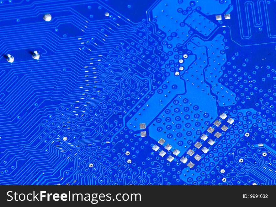 Electronic circuit board as an abstract background. Electronic circuit board as an abstract background