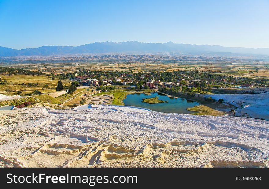 Mountain view from Pamukkale