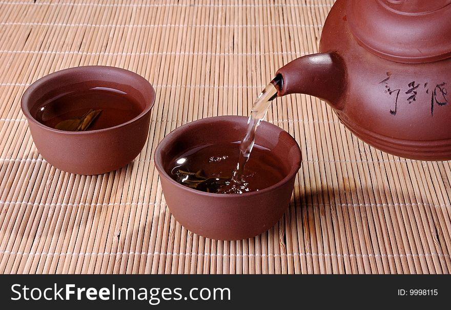 Teapot And Teacups