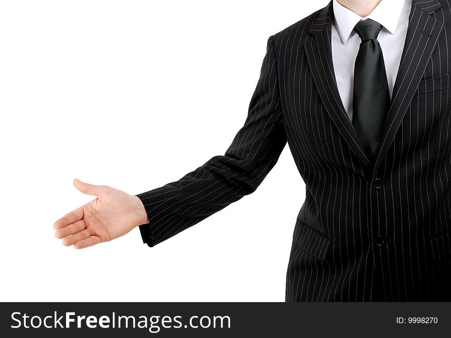 This is an image of business man offering a handshake. Success concept. This is an image of business man offering a handshake. Success concept.