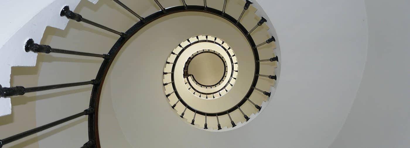 Black Circular Staircase