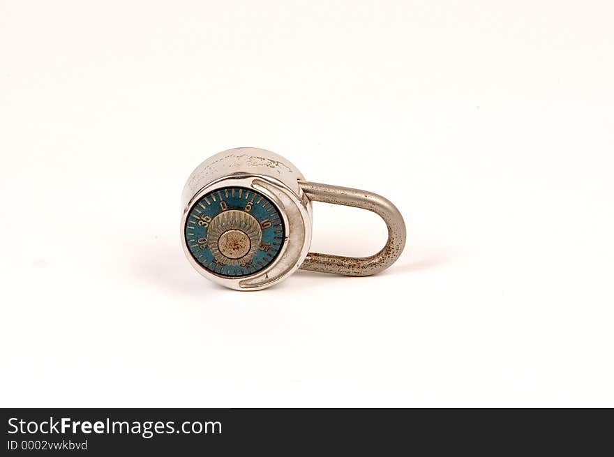 Old combination lock