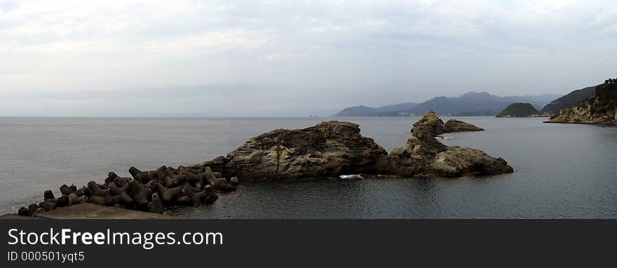 Izu coast - panorama