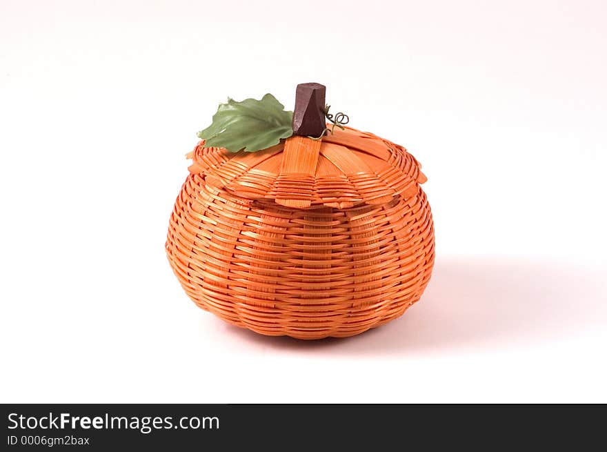 Wicker Pumpkin