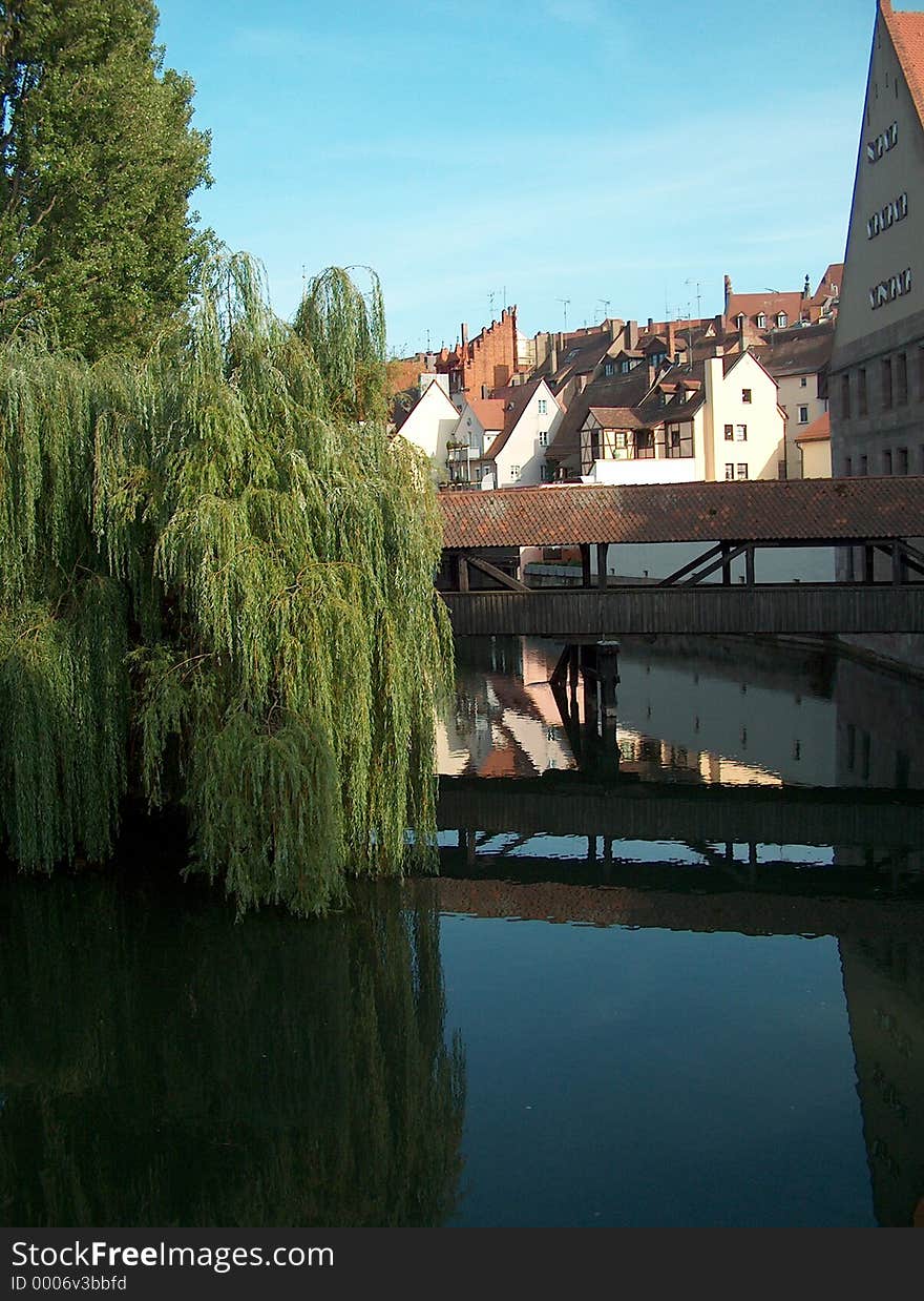 Digital photo of the historic part of Nuernberg - Germany. Digital photo of the historic part of Nuernberg - Germany