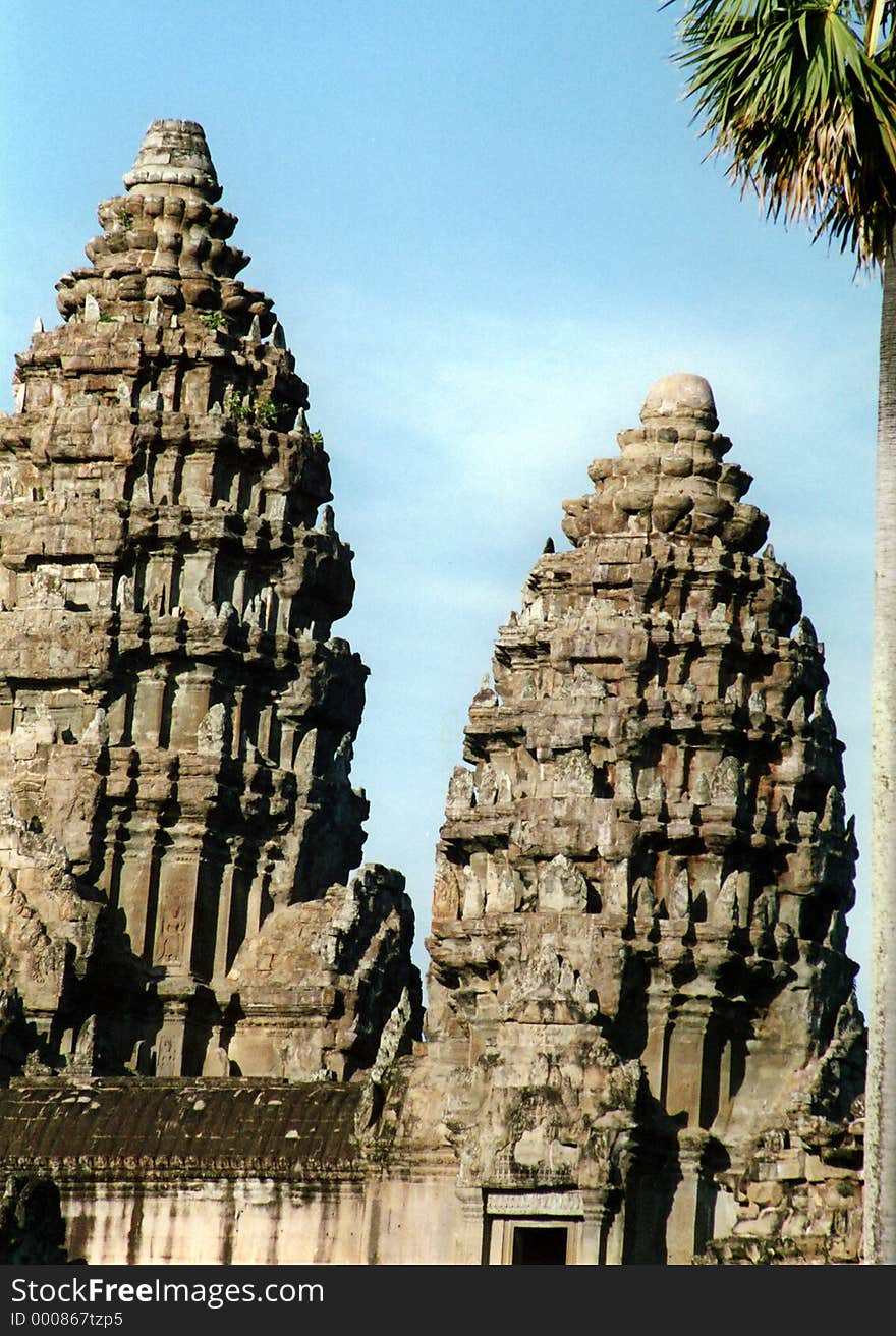 Temple spire