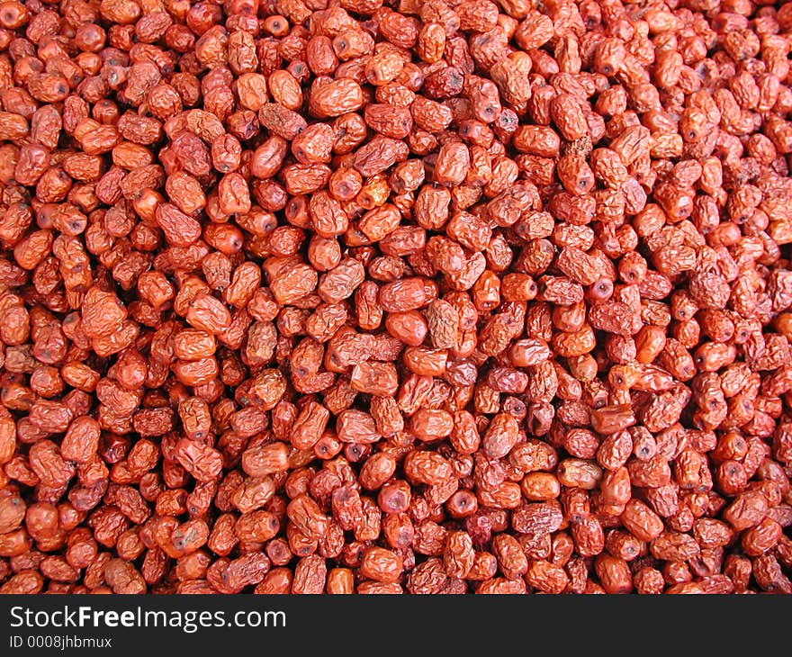 Chinese dried fruits(hong chao), Used in soups usually..