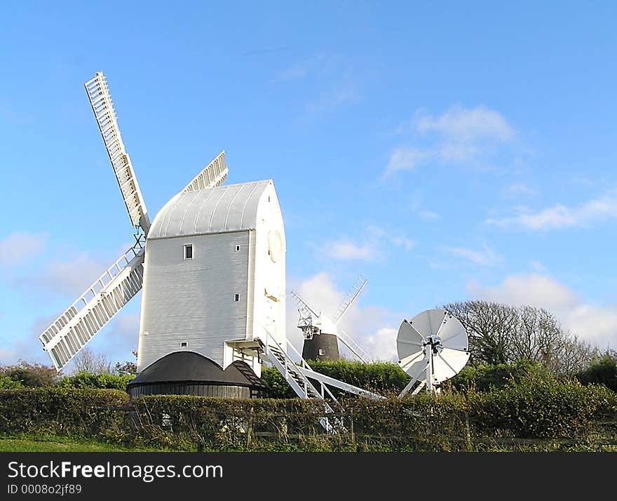 A working windmill