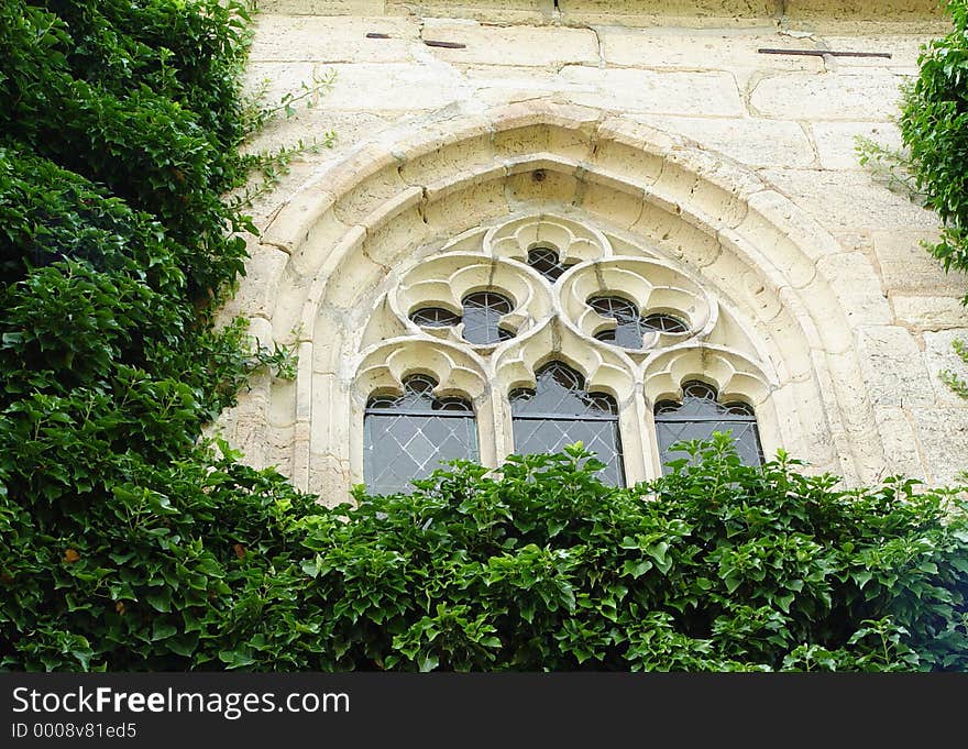 summer in medieval monastery. summer in medieval monastery