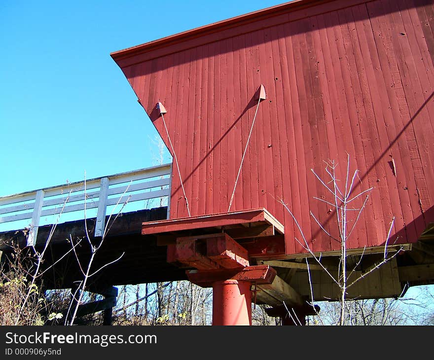 Roseman Covered Bridge, View 3