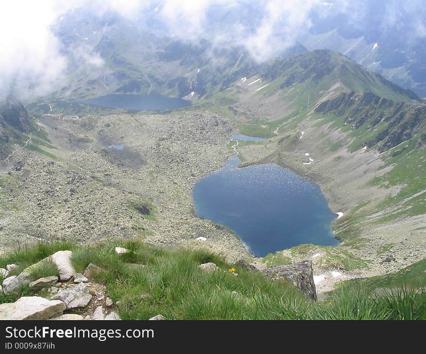 Lake in the Mountain