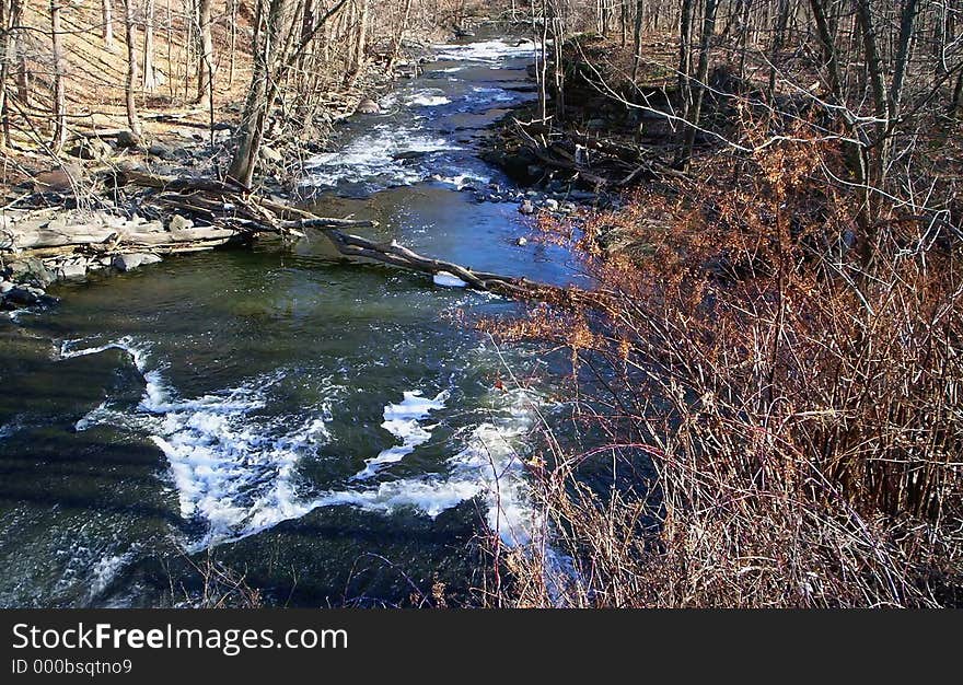 A running river