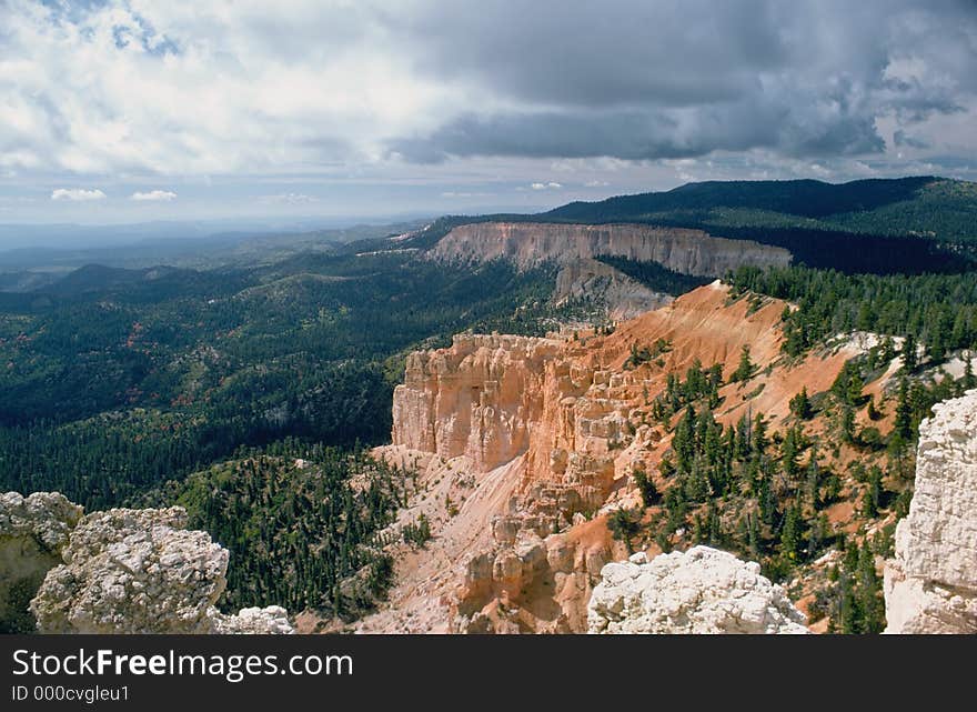 Bryce Canyon and clouds