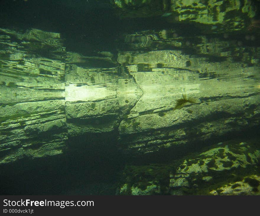 Underwater reflection