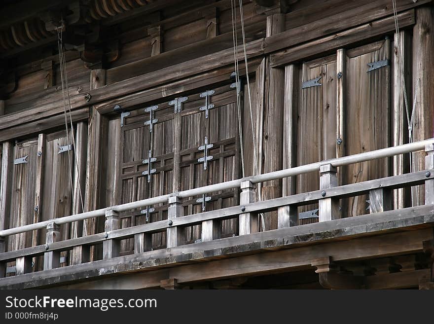 Doors of a temple in Kyoto, Japan. Doors of a temple in Kyoto, Japan.