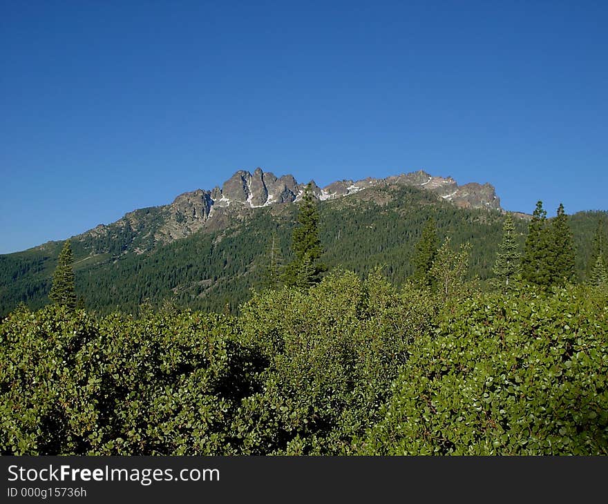 Buttes And Blue Sky