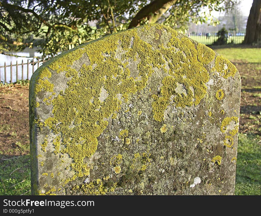 Ancient headstone