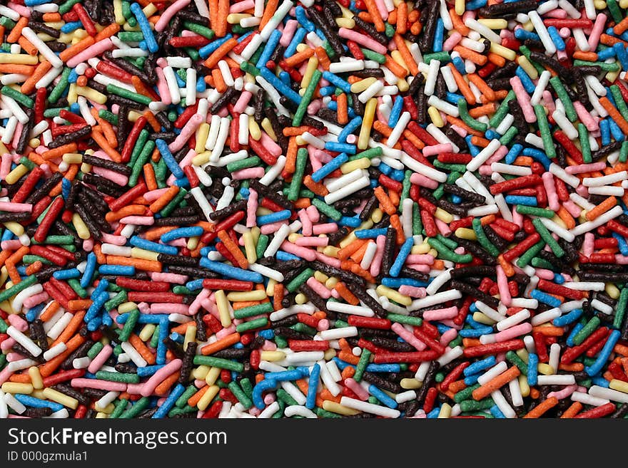 Rainbow Sprinkles background wallpaper