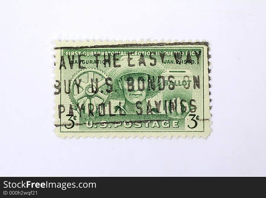 Vintage Postage Stamp