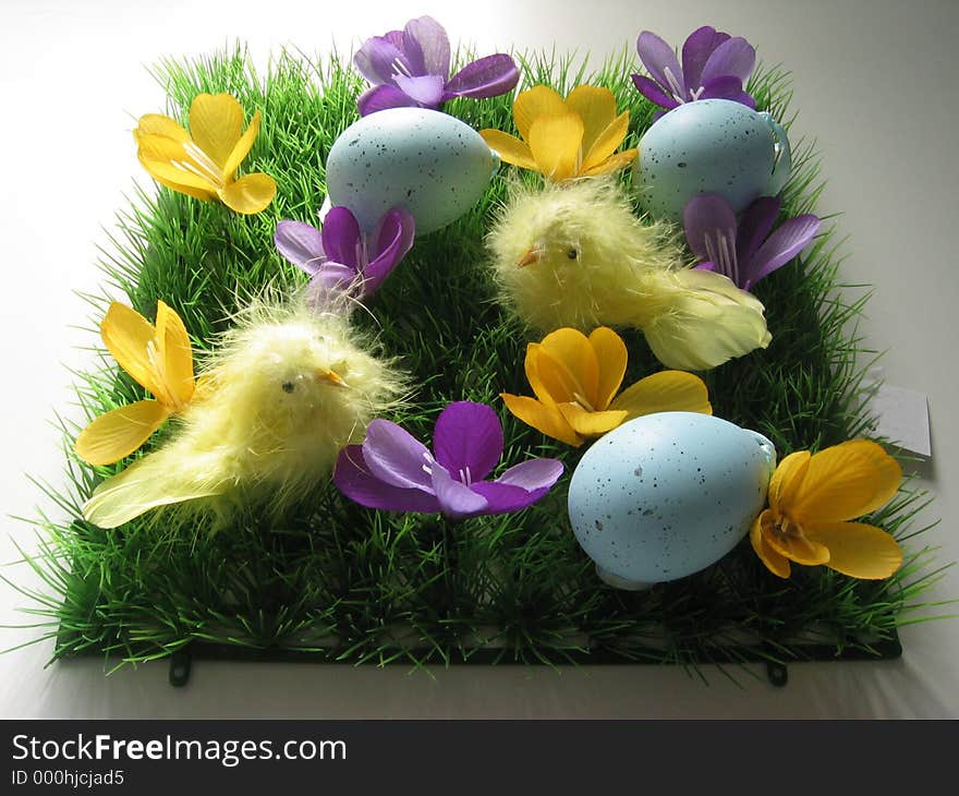 Colourful Easter arrangement