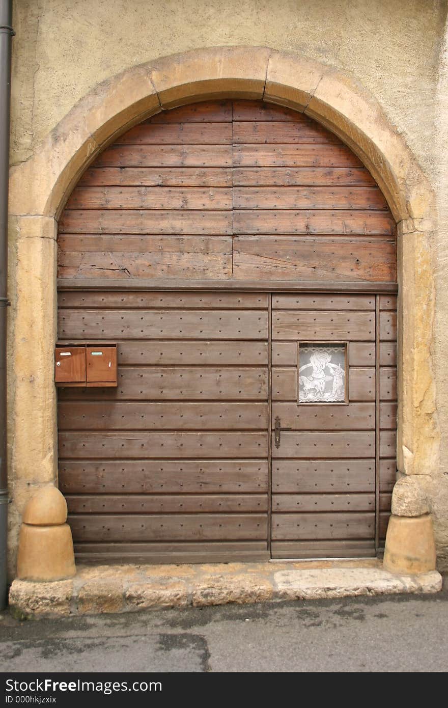 Old door in Switzerland