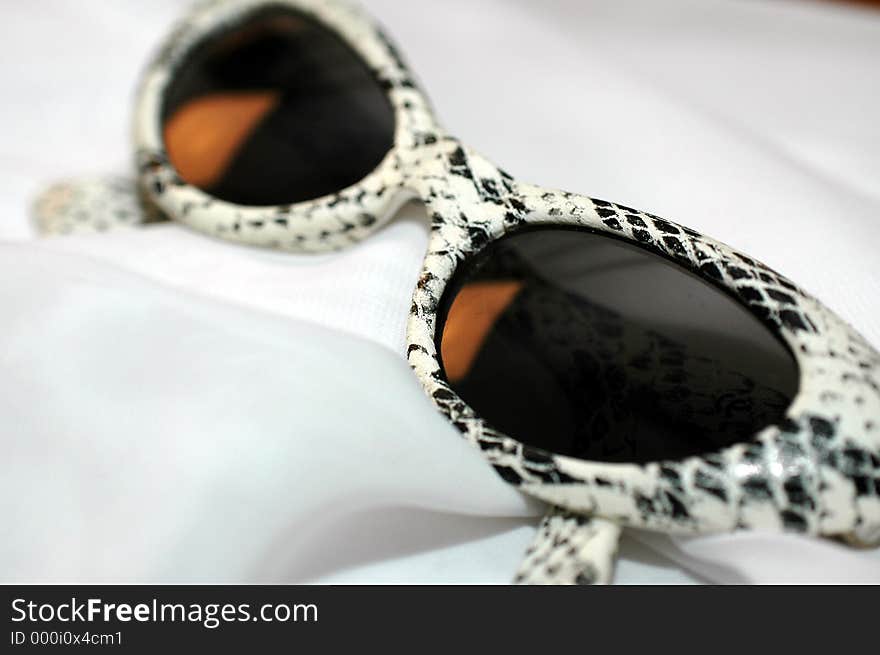 Snake Print Glasses