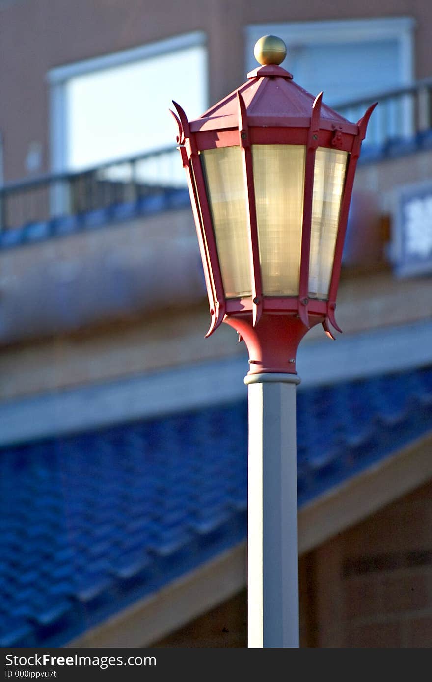 Chinese street lamp