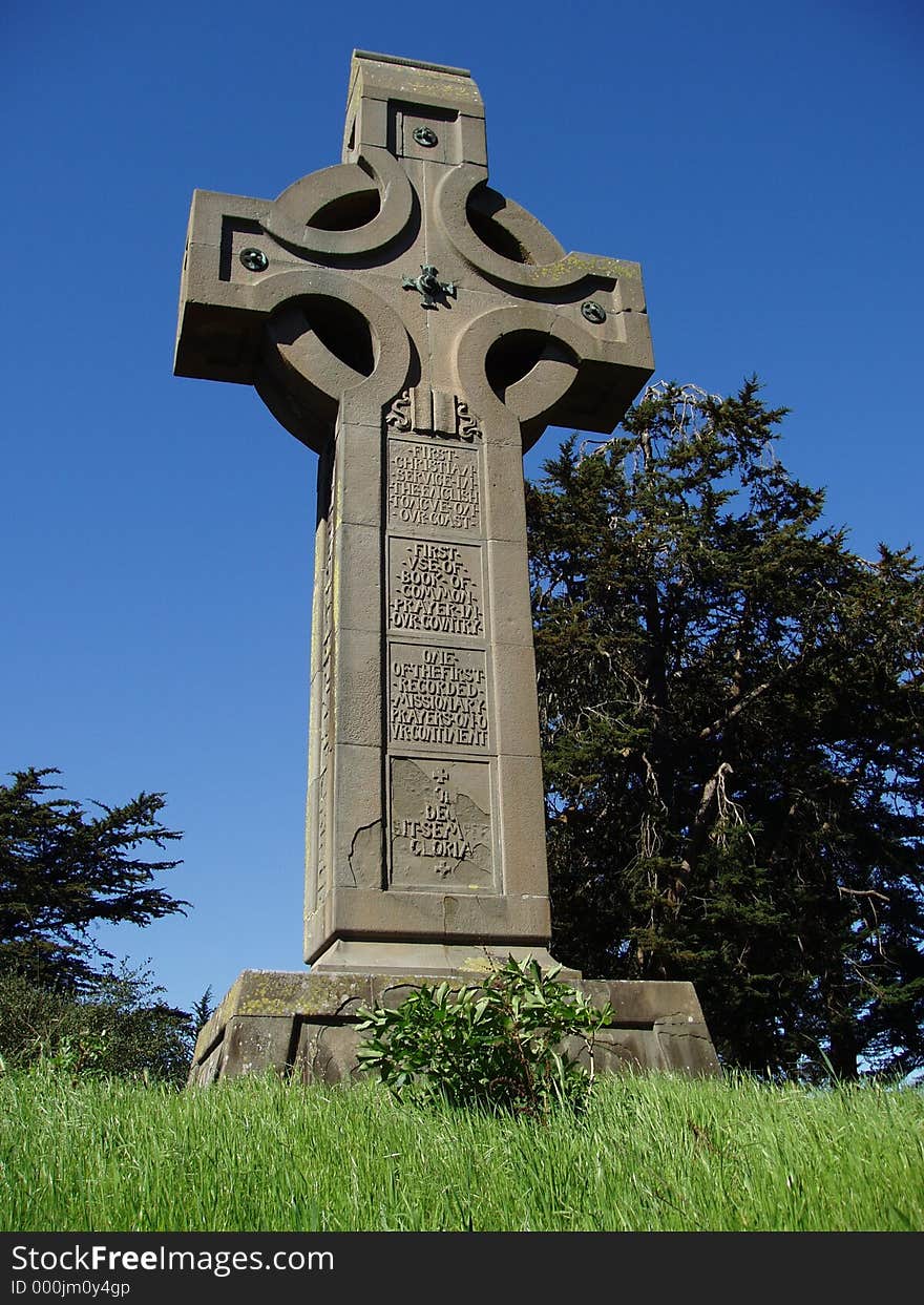 Prayer Bible Cross in Golden Gate Park, San Francisco