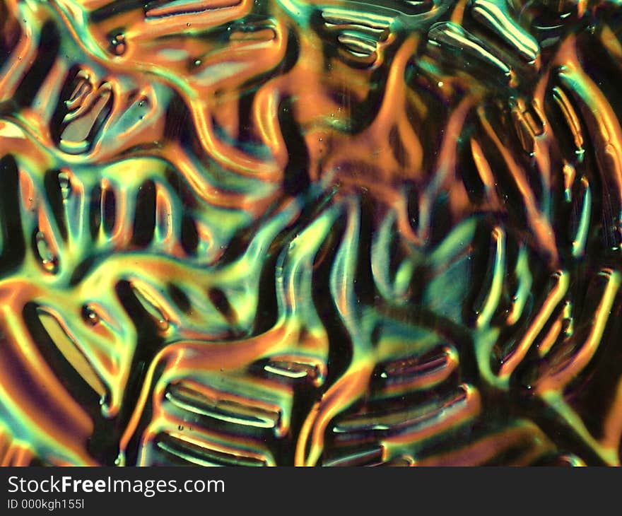 Abstract Liquid Paint Texture