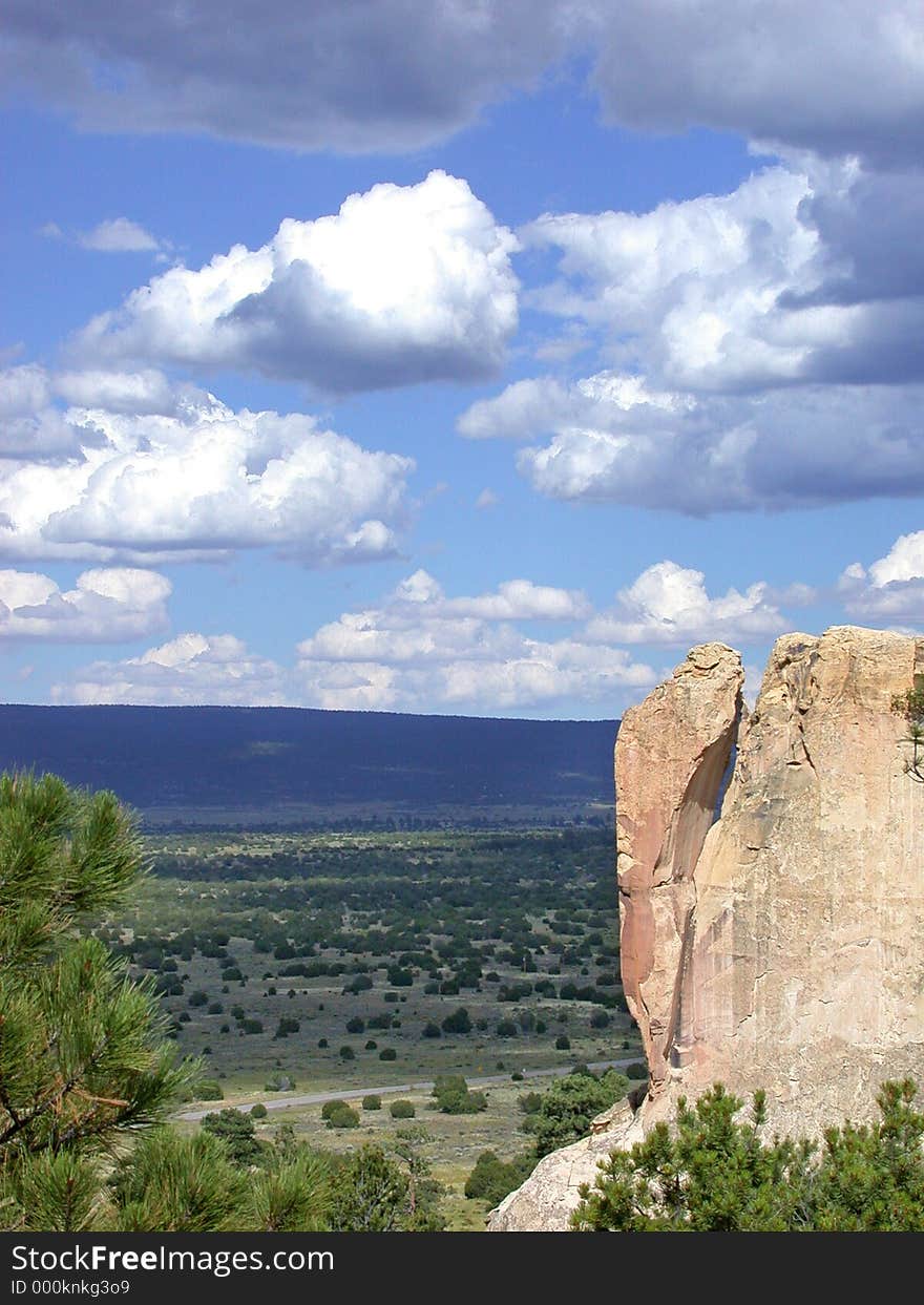 Perilous monument in the New Mexico countryside. Perilous monument in the New Mexico countryside.