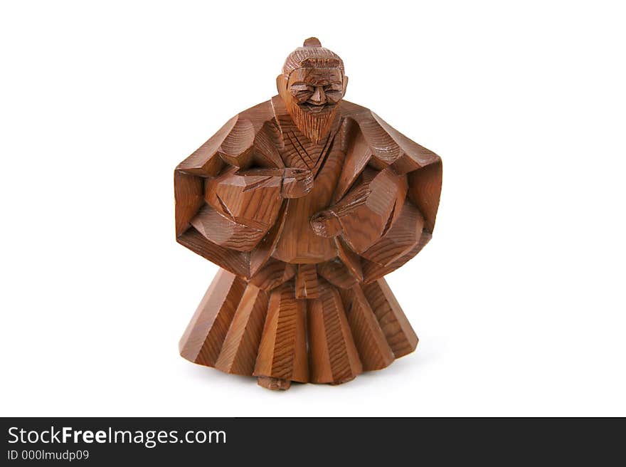 Wise Man Woodcarving