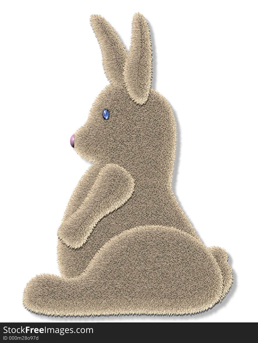 Fuzzy brown bunny 3d. Fuzzy brown bunny 3d