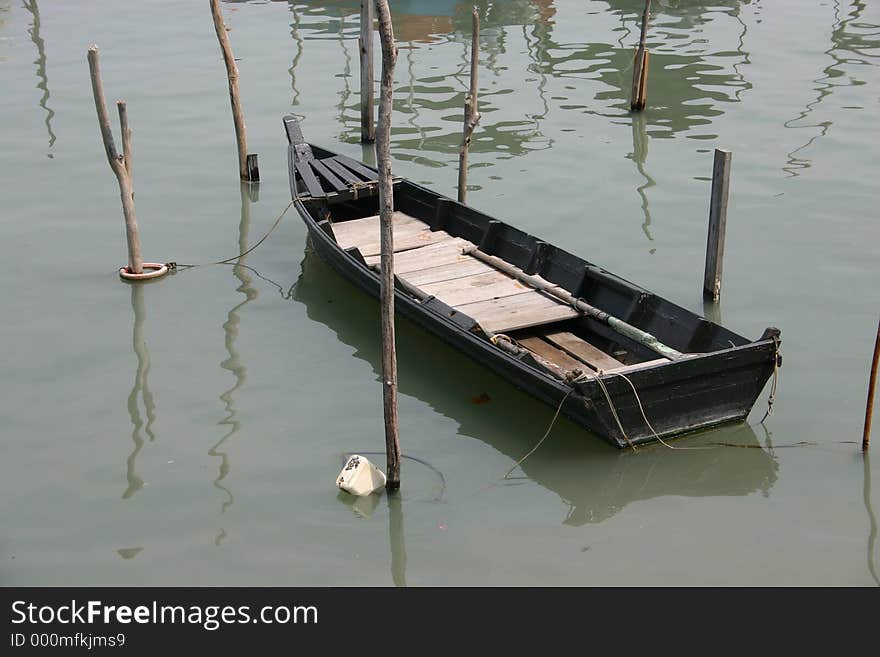 Wooden boat