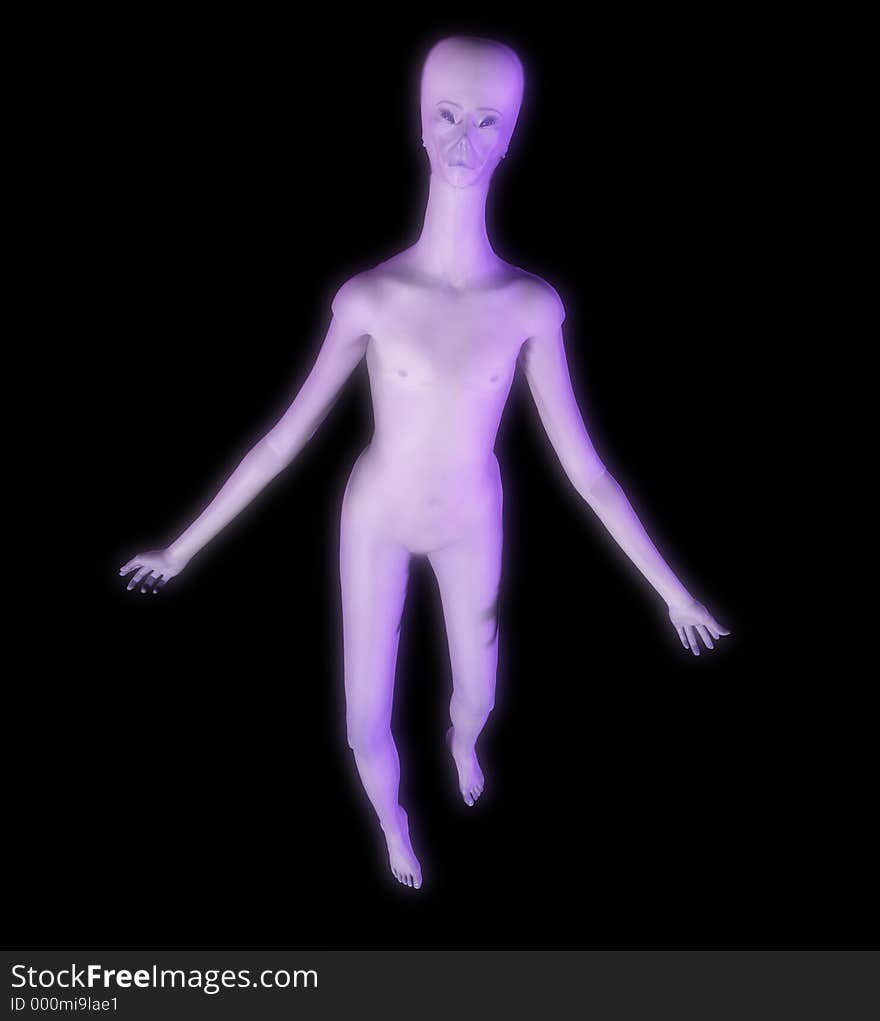 This is an alien which I created using a 3D modelling package as well as Photoshop. This is an alien which I created using a 3D modelling package as well as Photoshop.