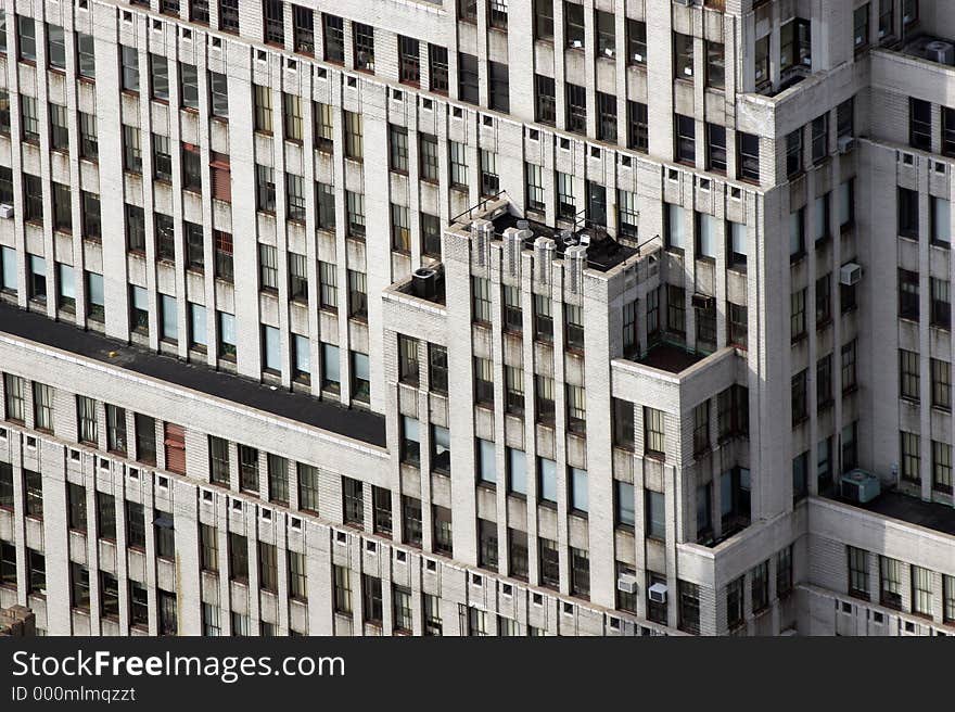 Building Detail Downtown Manhattan