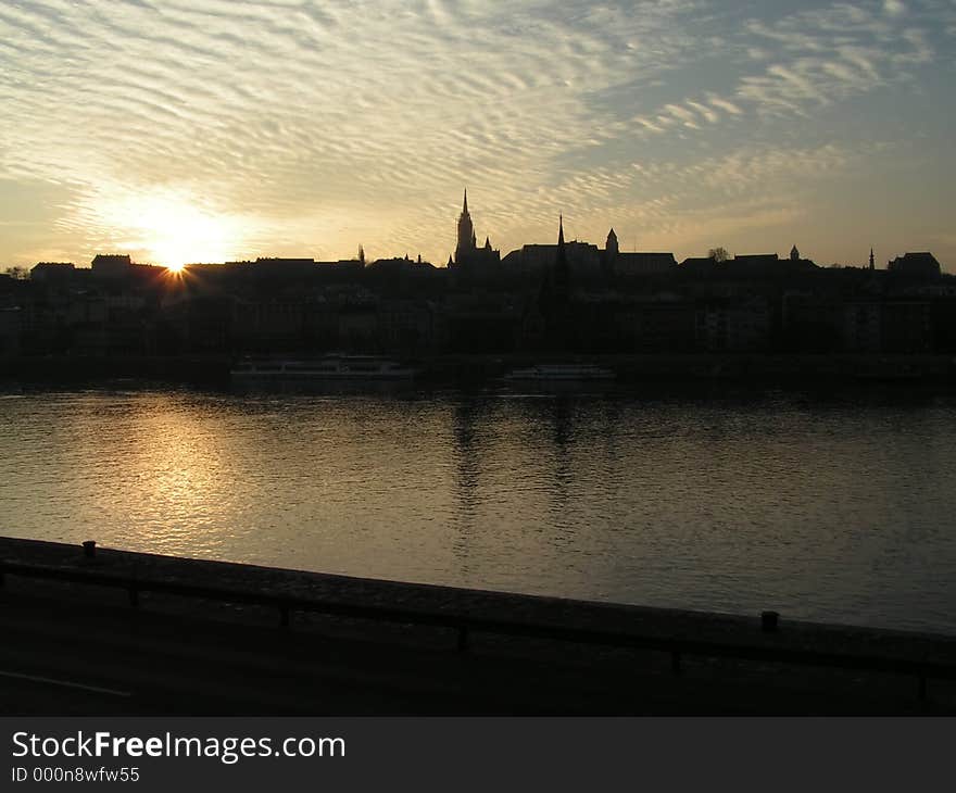 Budapest skyline