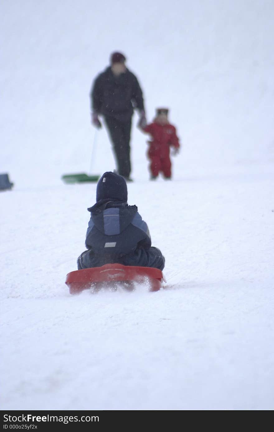 Ski resort in Finland. Ski resort in Finland.