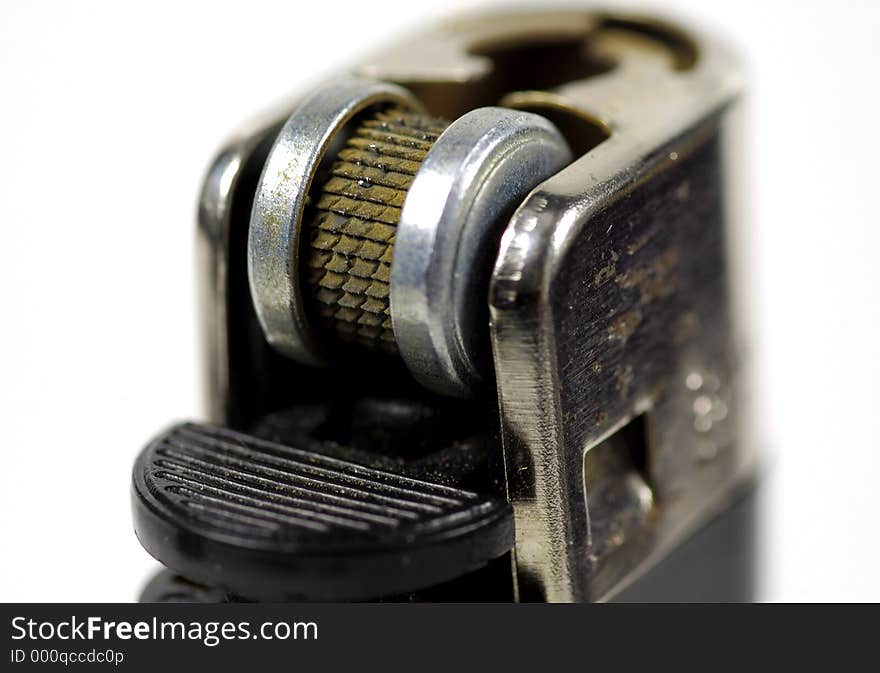 Macro Photo of a Cigarette Lighter