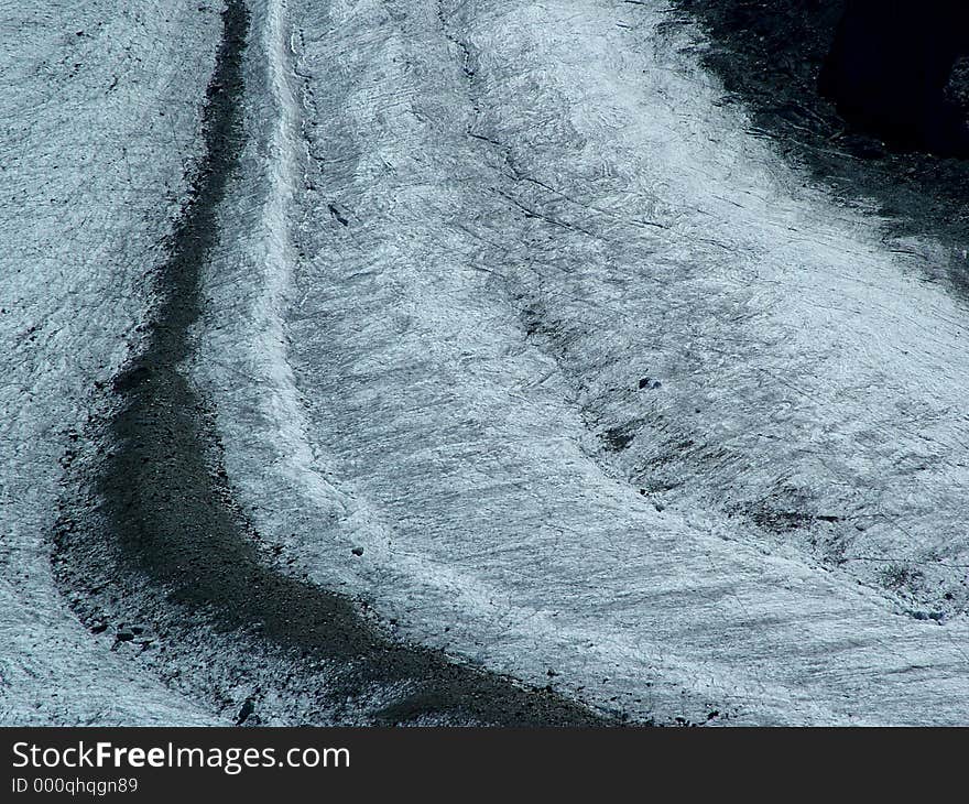 Macroshot of snow on the massif Monte Rosa in switzerland/italy. Macroshot of snow on the massif Monte Rosa in switzerland/italy