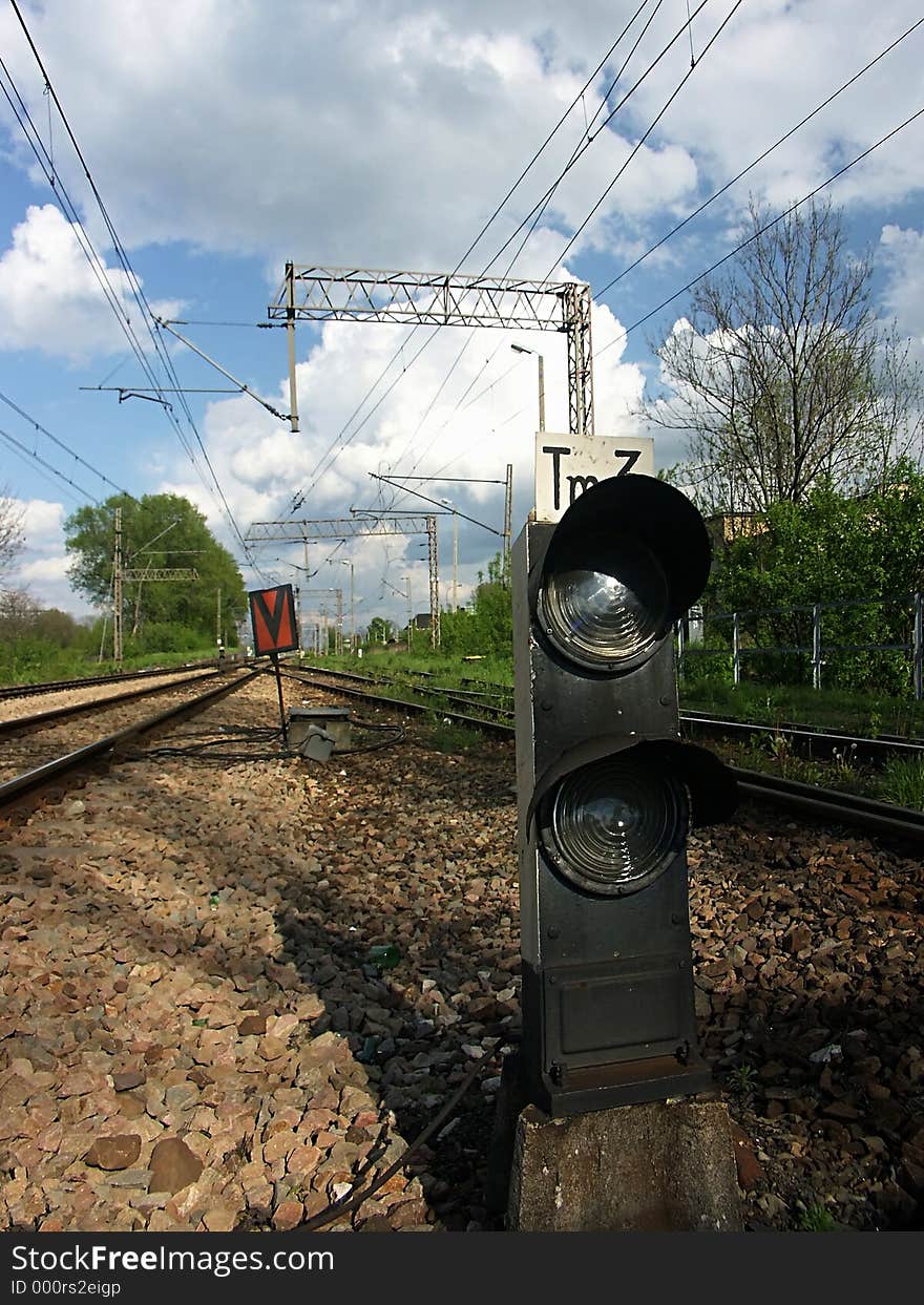 Railway infrastructure. Railway infrastructure