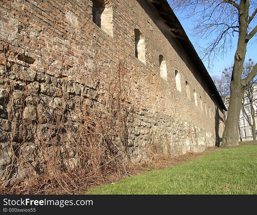 Fortress walls, Lviv, Ukraine