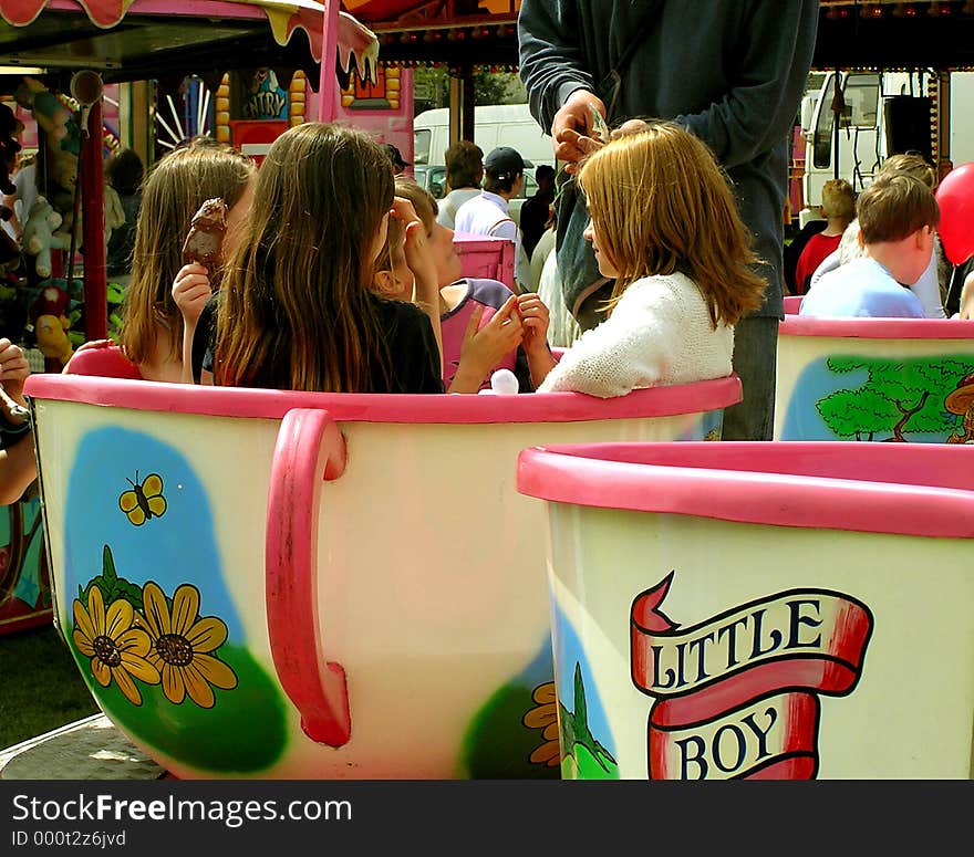 Teacup ride. Teacup ride