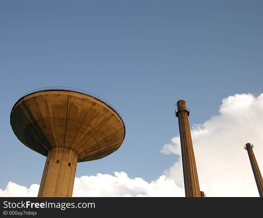 Towers And A Blue Sky