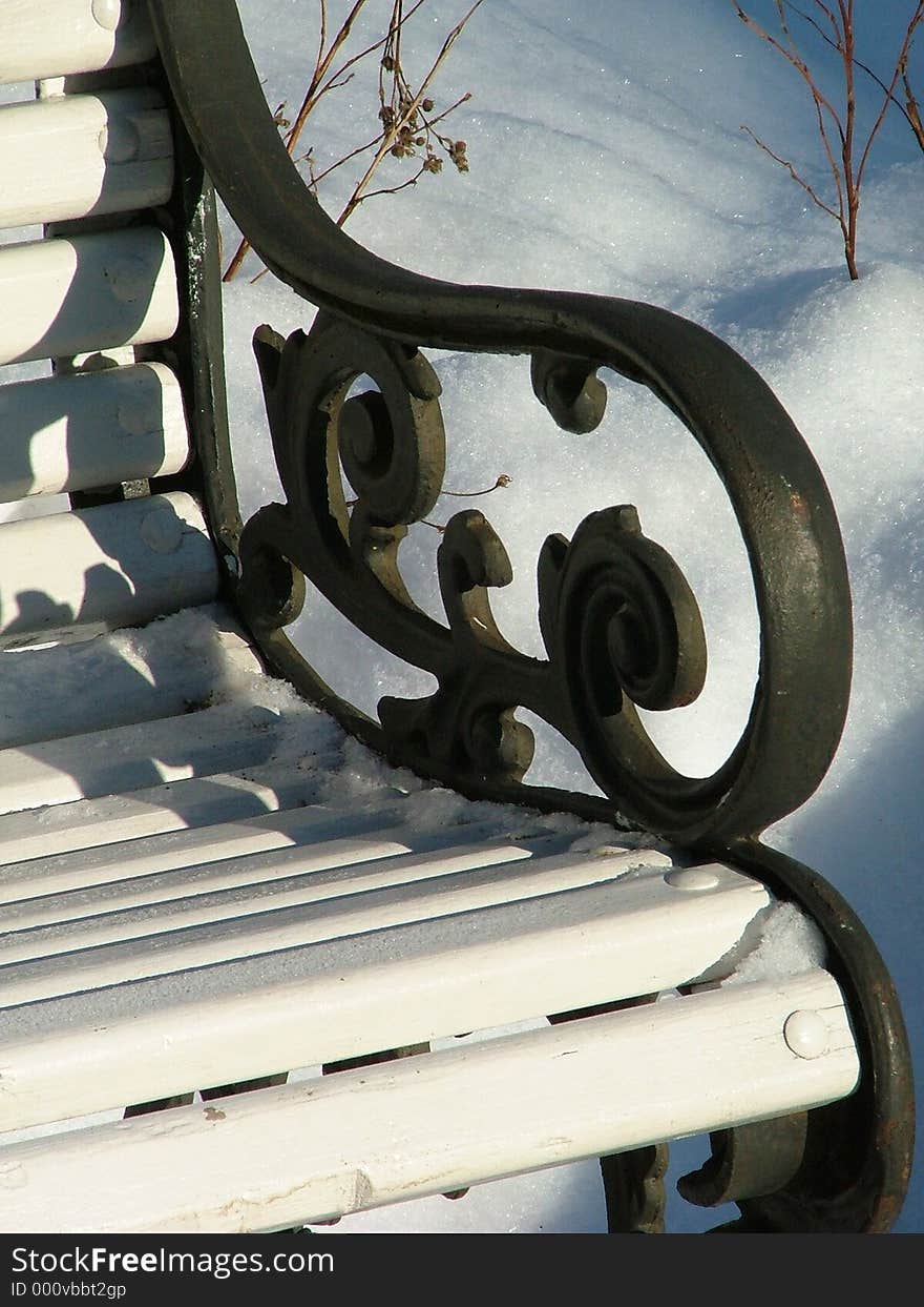 Bench in the park