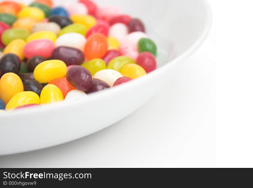 Bowl of jelly bean sweets, yummy!. Bowl of jelly bean sweets, yummy!