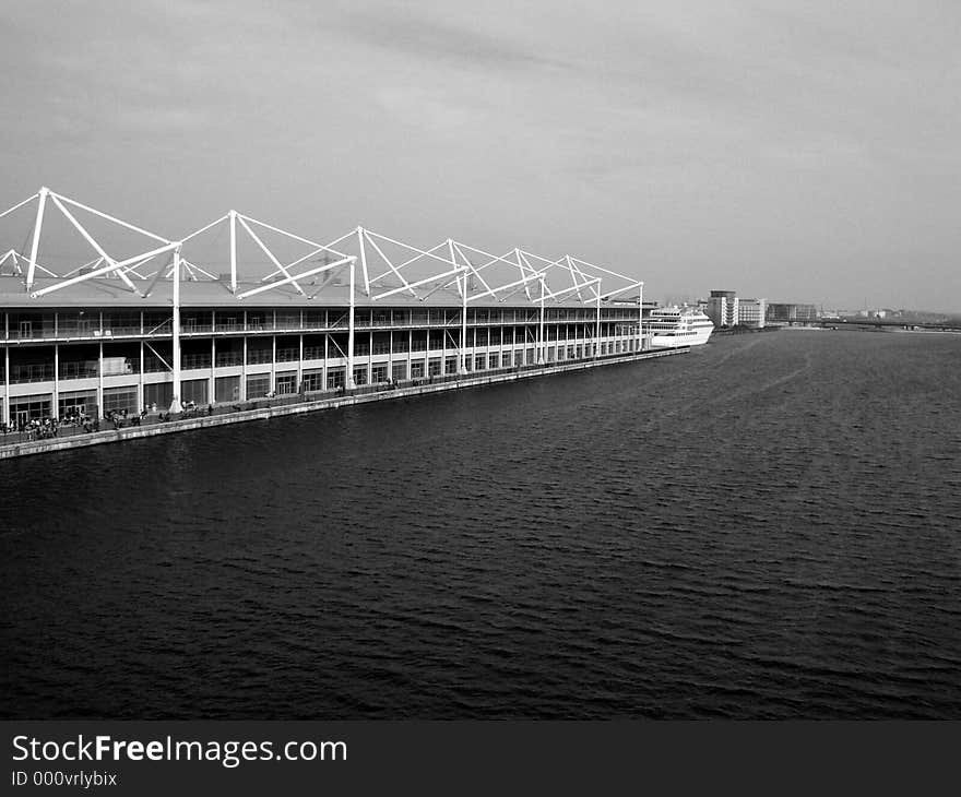 This was taken in the Excel centre in London's Docklands. This was taken in the Excel centre in London's Docklands.