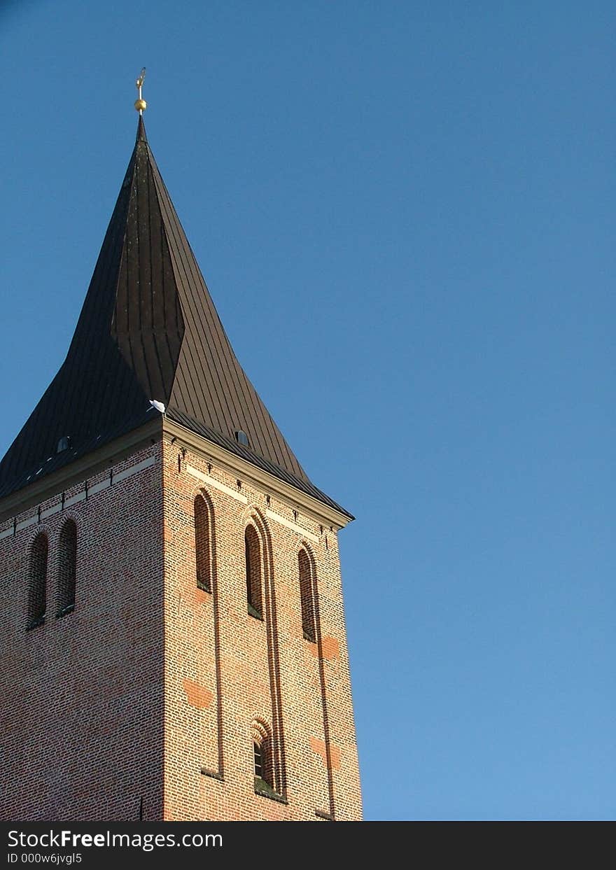 Restored St. John's church in Tartu, Estonia - tip