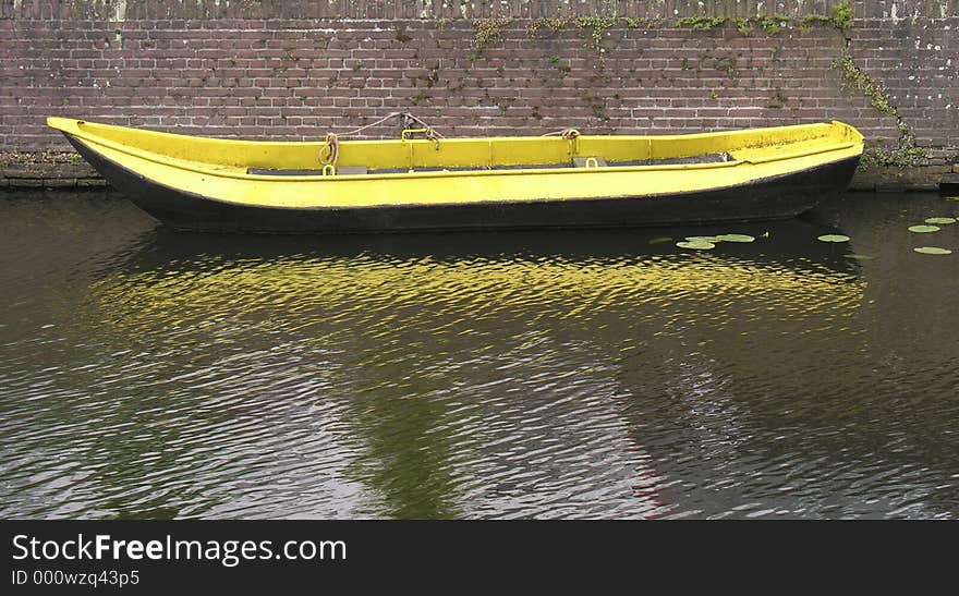 Yellow boat