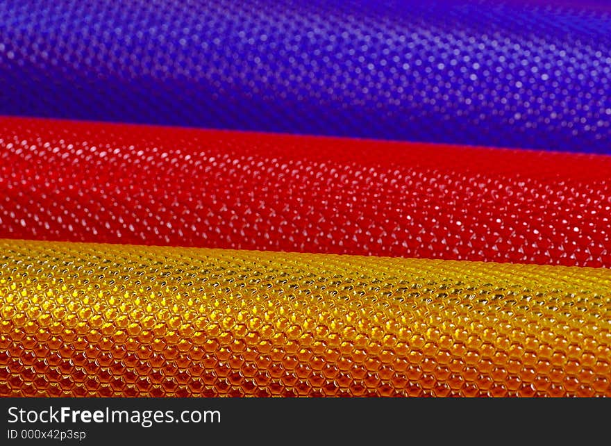 Blue, Red and Yellow Background