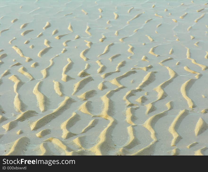 Background � Mud flats